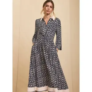 Mint Velvet Print Midi Shirt Dress